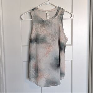 Lululemon Sculpt Tank - Multi Color White, Orange, Green sz 6